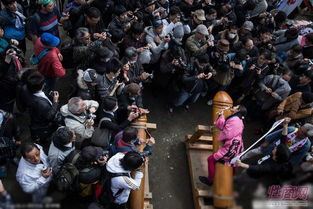 日民众庆祝神道生育节到来 抬巨型 男根 游行