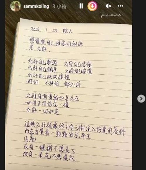 TVB花旦写日记疑默认离巢 赴内地参加综艺竞赛有望爆红