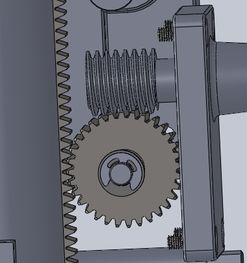 solidworks齿轮齿条配合齿轮转到一半反转 