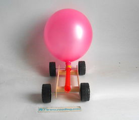 儿童科技小制作趣味小玩具气球马达小飞车详细教程