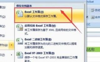 php读取excel, Excel文件格式概述