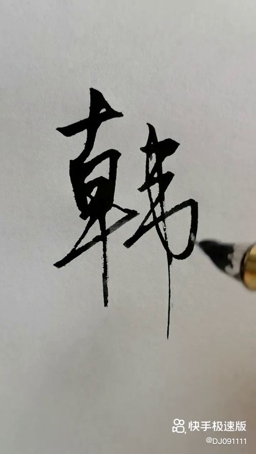 名字中带韩 