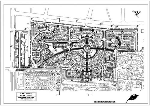 小区规划设计方案图