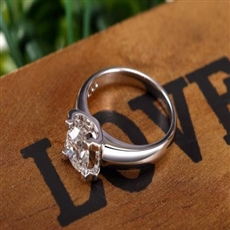 钻石戒指款式图片 钻石戒指款式名称 CRD克徕帝珠宝官网 