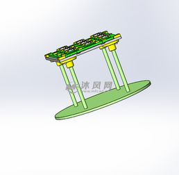 电子物品摆放货架模型图