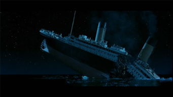 泰坦尼克号照片和下沉的照片,沉没的照片。