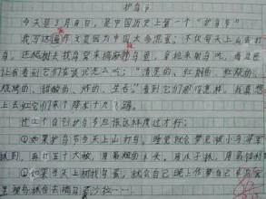 小学三年级保护环境的作文400字，一秒对环境保护有闹钟提醒