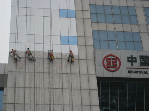 外墙清洗维修 老旧雨水管更换 大竹外墙清洗 洁万家清洁公司 