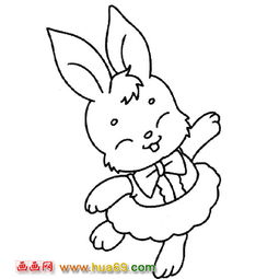 简单的兔子怎么画 