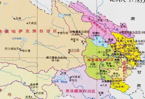 甘肃与青海的区划调整,甘肃省的7个县,为何划给了青海省