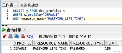 oracle数据库密码过期,Oracle数据库密码过期问题解析及解决方法