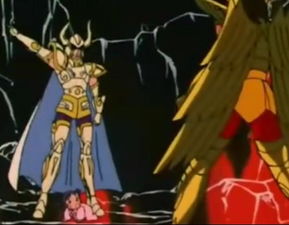 圣斗士星矢中 射手座和双子座打起来的是第几集 还有他保护雅典娜 然后死啦 那是多少集 