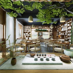 中式茶室适合放什么绿植,中式茶室大厅中央适合放什么绿植？