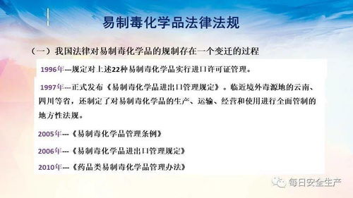 这6种物质被列入易制毒化学品品种目录 附易制毒 易制爆化学品安全培训课件