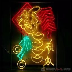 LED灯光节艺术造型灯 圣诞节图案灯等亮化造型灯