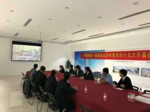 中国建筑组织国内外各级干部职工观看党的十九大开幕会 