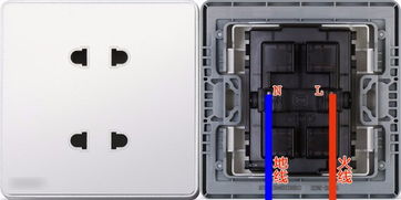 谁了解墙上四孔插座的接线方法 