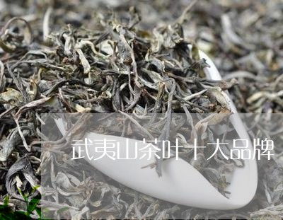 武夷山 什么牌子的茶好