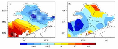中国东北暖季气温变化特征及其与海温和大尺度环流的关系 