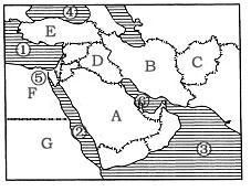 初中地理中东试题列表 初中地理东半球其他的国家和地区 世界地理 