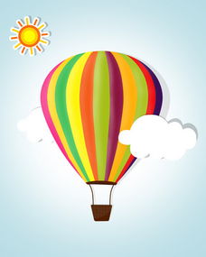 图片免费下载 卡通热气球素材 卡通热气球模板 千图网 