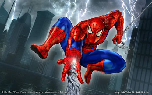 蜘蛛侠 Spiderman卡通壁纸