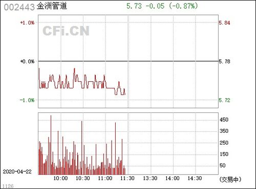 002443金洲管道股票,股票基本信息