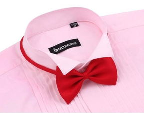 粉色衬衫配什么颜色的领结 