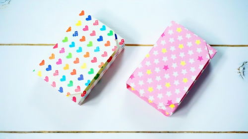 礼物纸盒折叠方法,如何用纸制作一个迷你收纳纸盒子 