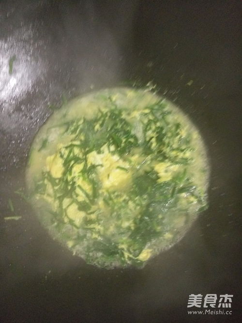 韭菜煮鸡蛋怎么做