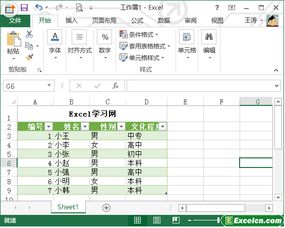 excel套用表格格式在哪