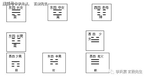 坎离震巽为东四命,乾坤艮兑为西四命