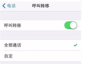 iphone 6s呼叫转移设置为什么无法保存 