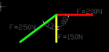 请答题 电线杆受水平导线200N的水平拉力和一端埋在地下的拉线想斜下方拉里的共同作用.结果使电杆受到竖直向下150N的力.求拉线的拉力和拉线与地面的夹角 