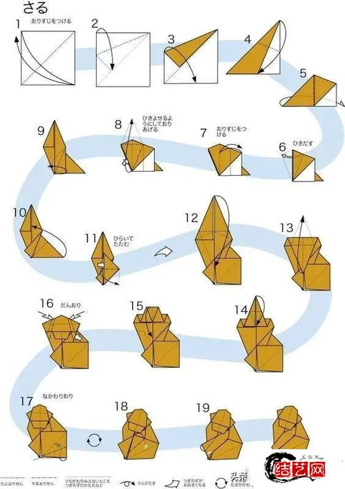 十二生肖折纸大全图片,有详细的步骤图解做法简单