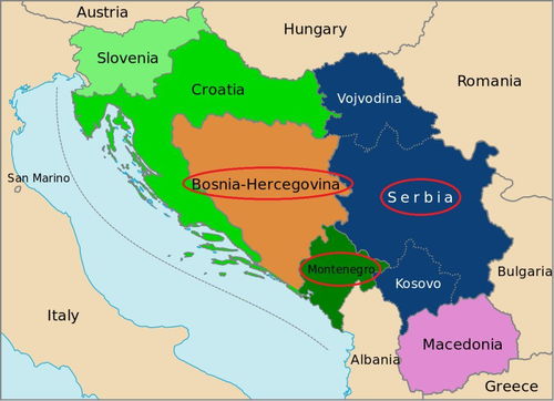 塞尔维亚前身图片