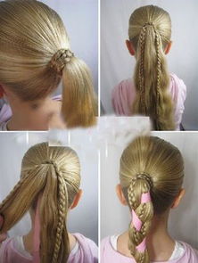 给小孩编头发的步骤及图片 小孩怎么编好看的头发 发型师姐 
