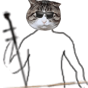沙雕猫演奏乐器gif图片 沙雕猫表情包下载 乐游网游戏下载 