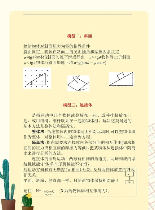 高考物理 常用的24个物理模型 高考冲冲冲 80 不是梦