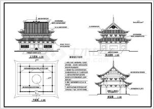 古代寺庙建筑古建筑设计规划方案图