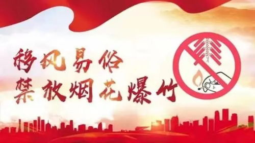 禁燃禁放 烟花爆竹 人人有责