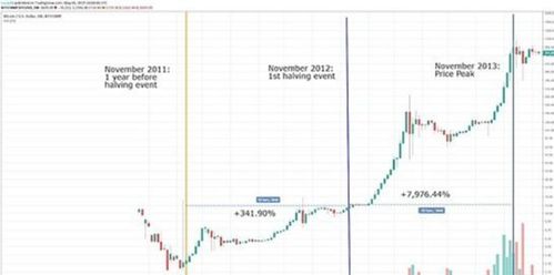 比特币历年减产行情,比特币价值翻了多少倍