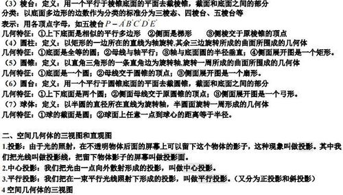 高中生 高中数学 必修2 知识点来了 上课走神了 赶快打印