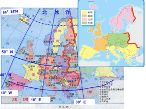 2014高考世界地理 新课标 欧洲西部复习课件 26张ppt 