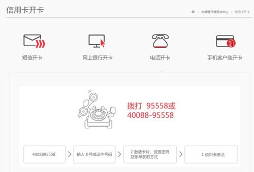 中信银行信用卡激活方式,中信银行信用卡激活方式详解