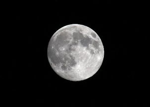 怎么能在黑天拍摄到清晰的月亮和星星啊,相机的问题么 只能看到一个小亮点,照不清 