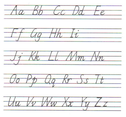26个英文字母书写图片 搜狗图片搜索