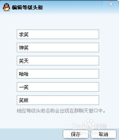 如何设置QQ群等级头衔名称 