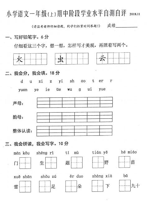 学业水平自我评价