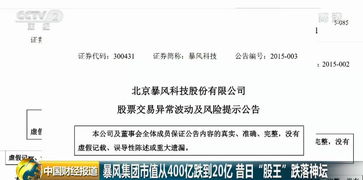 为什么暴风科技一个亏损企业涨的那么快